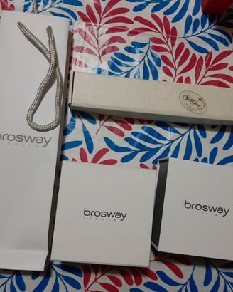 3 scatoline vuote per gioielli marca Brosway 