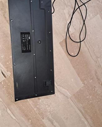 Tastiera PC TechSolo Nera e Argento - Attacco PS/2