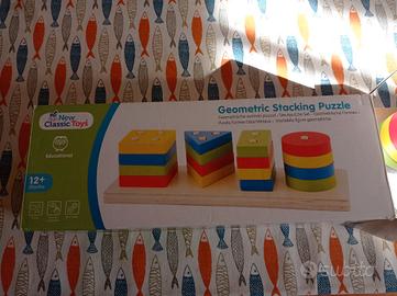 Gioco bambini Geometric Stacking  puzzle