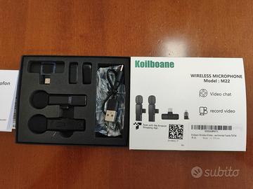 Microfono Professionale Wireless