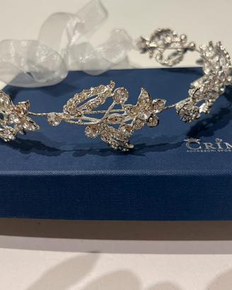 Coroncina da cerimonia, per sposa e damigelle