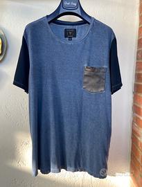T-shirt Guess blu uomo