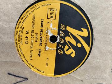 12 VINILI ANTICHI risalenti agli anni 1940 e ‘50