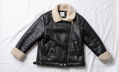 Giubbotto bimba 9-10 anni Piazza Italia nero caldo