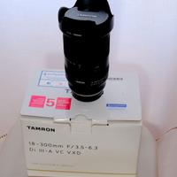 Tamron 18-300 per Fujifilm X Mount - pari al nuovo