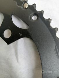 Coppia corone 50/34 Microshift 