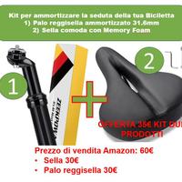 KIT Sella Memory F. + Palo Reggisella Ammortizzato