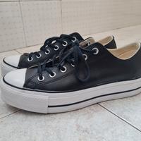 CONVERSE PLATFORM NERE n.42
