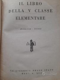 Il libro della V classe elementare
