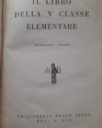 Il libro della V classe elementare