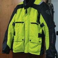 Giacca moto Revitt giallo fluo