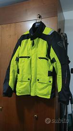 Giacca moto Revitt giallo fluo