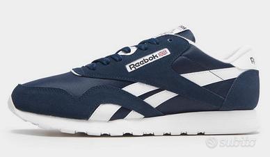 Reebok - Scarpe Classic Nylon Blu numero 40,5