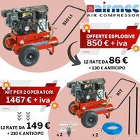 KIT RACCOLTA OLIVE AIRMEC TEB 22/510 MOTORE LONCIN