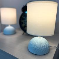 Elegante coppia di lampade stile moderno