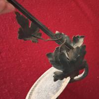 portafiori in ferro battuto 