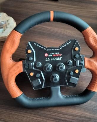Simracing Asetek La Prima Button Box + Wheel RIM