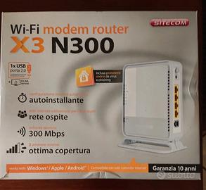Modem router Sitecom X3 N300 