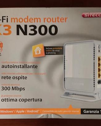 Modem router Sitecom X3 N300 