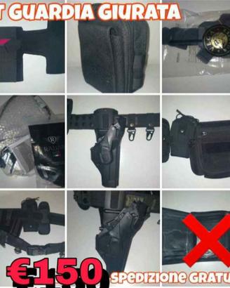 Kit Tattico Completo (Softair-GPG-Polizia)