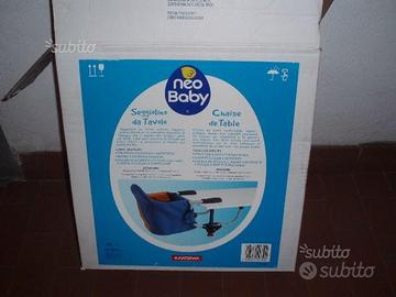Seggiolino da tavolo Neobaby