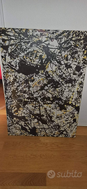 Jackson POLLOCK stampa in tela canvas 100x70