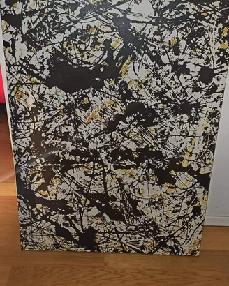 Jackson POLLOCK stampa in tela canvas 100x70