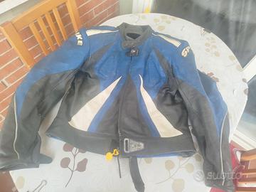 Tuta moto divisibile tg.56 + stiv.44