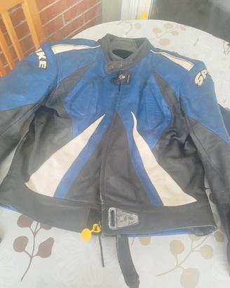 Tuta moto divisibile tg.56 + stiv.44