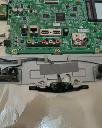 Scheda completa Televisore led LG