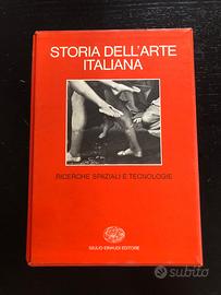 Storia dell’arte italiana Einaudi