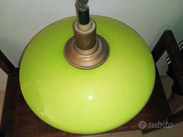 Lampadario Lampada Retrò Vintage Space Age Anni 70