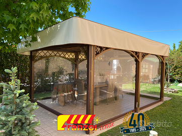 TELO gazebo PVC 400 X 400 - su misura