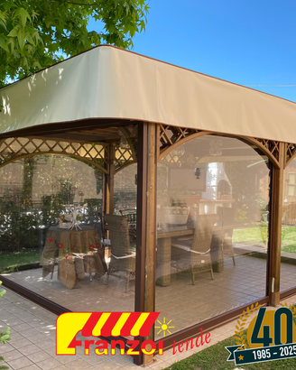 TELO gazebo PVC 400 X 400 - su misura