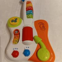 Chitarra baby con luci e suoni