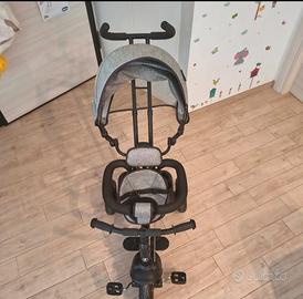 HyperMotion Tobi Frey triciclo 3 in 1 Grigio