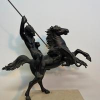 Scultura in bronzo - Tommaso Campaiola (fine 800’)
