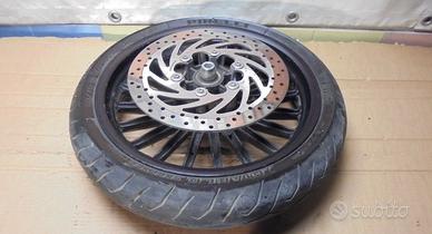 Cerchio gomma disco piaggio beverly 125 300 rst
