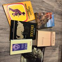 Lotto 5 libri di storia, mitologia e classici