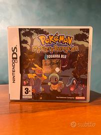 Pokemon Mystery Dungeun Squadra Blu Nintendo DS
