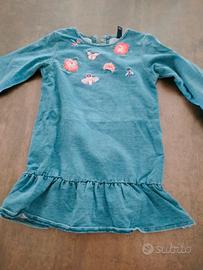 vestito jeans bimba 36 mesi 