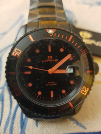 Orologio Lorenz automatico all black