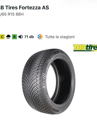 Pneumatici 185/65 R15 88H