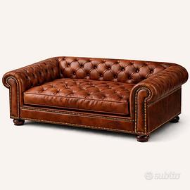 Divano in pelle per cani e gatti Artigianale