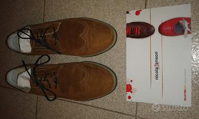 Scarpe uomo in camoscio