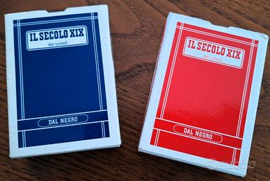 Carte da gioco Il Secolo XIX