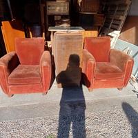Coppia Poltrone anni'40