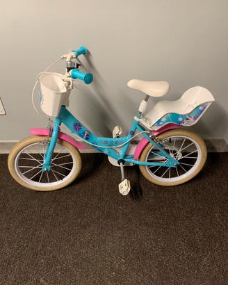 Bicicletta bambina Frozen raggio 16