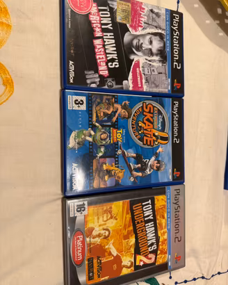 Trilogia skate Ps2- Tony Hawk’s-Disney