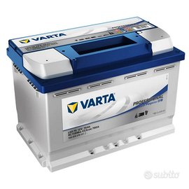 Batteria 70ah varta usata per fuoribordo elettrico